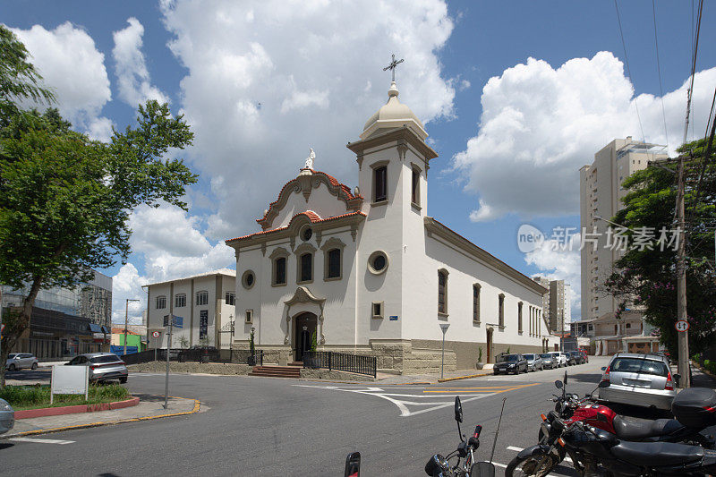 莫吉达斯克鲁兹市的Nossa Senhora do Socorro教堂，巴西圣保罗